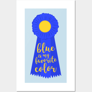 Blue Ribbon Posters and Art